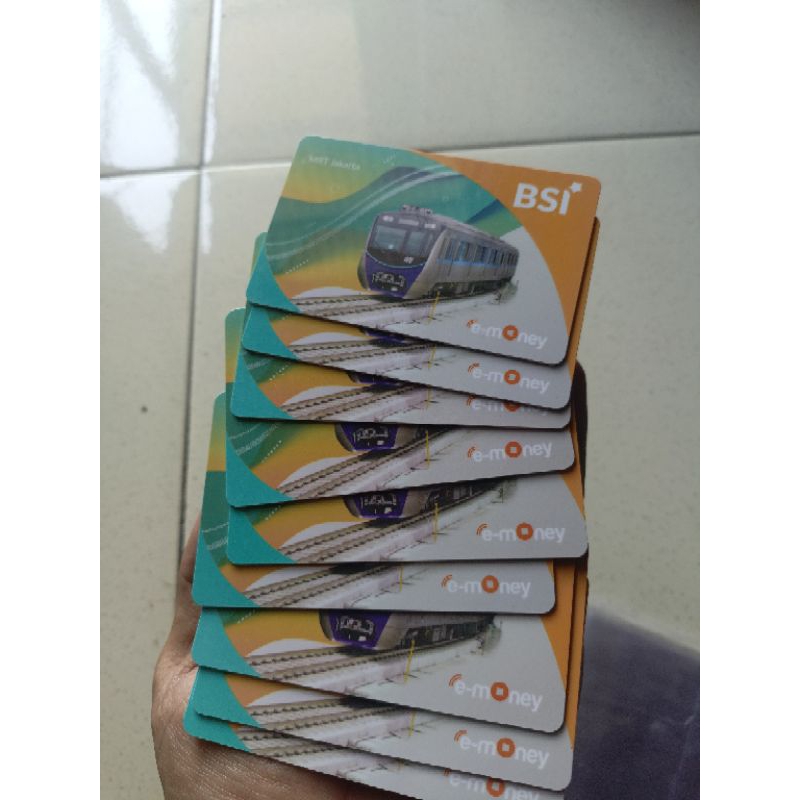 E-money Mandiri logo BSI
