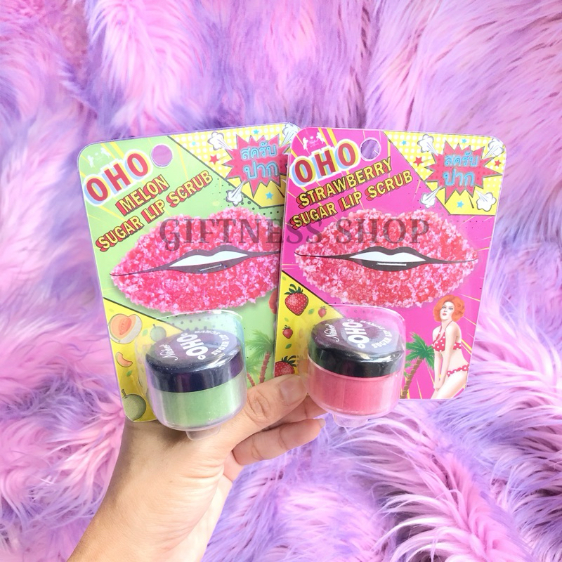 OHO SUGAR LIP SCRUB ORIGINAL THAILAND