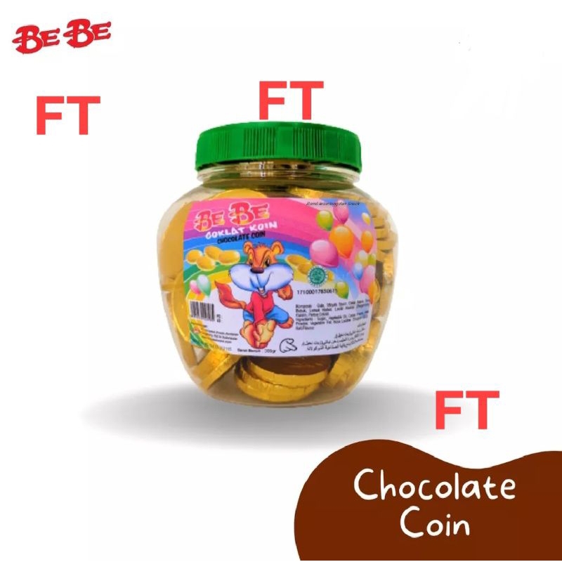 

Choklat coin BE BE 100 pcs