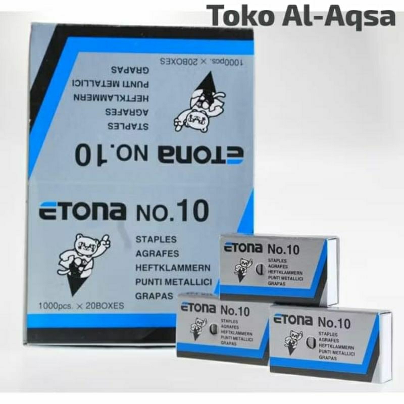 

Isi Staples Etona No.10