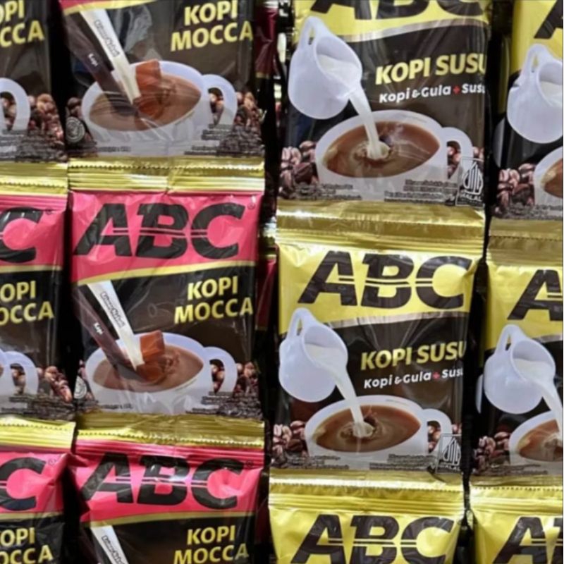 

KOPI ABC SUSU DAN MOCCA 1 RENCENG ISI 10 PCS