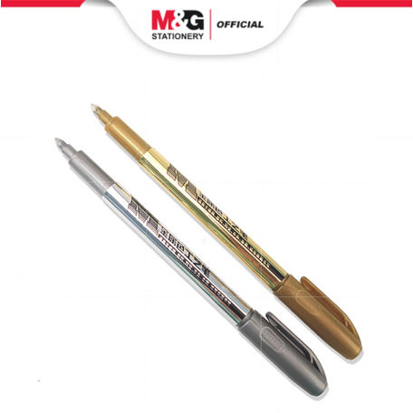 

M&G Spidol Craft Marker Metallic Gold Silver (Pcs)