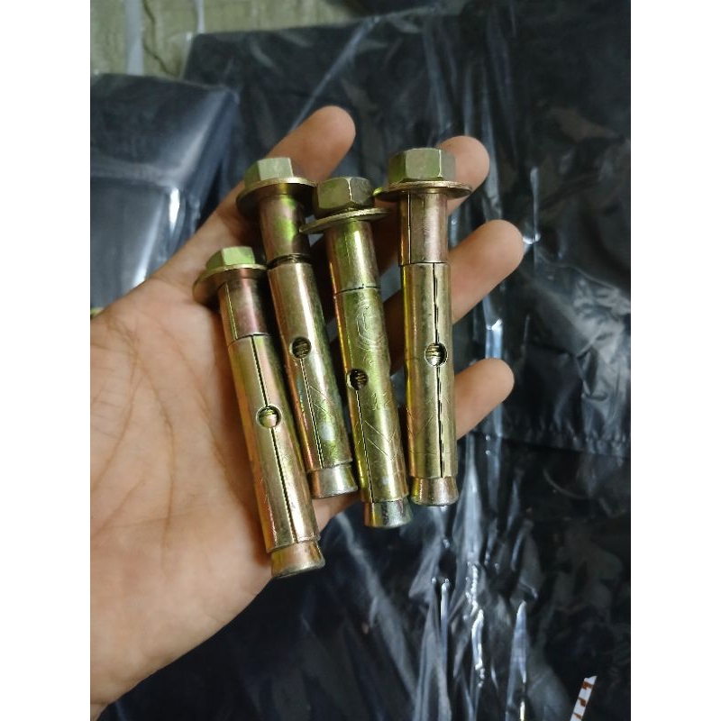 Dinabolt Baut 12mm Baut Nempel Ditembok Breket