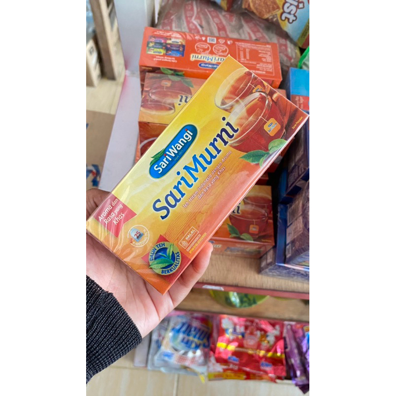 

JATIM-Teh Sarimurni kotak Murah isi 25kantong teh