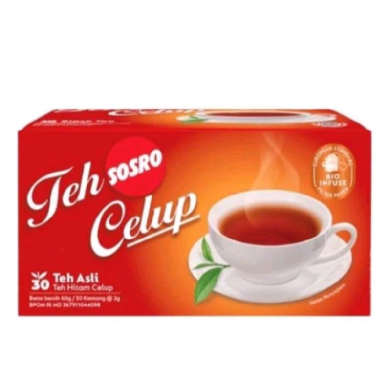 

TEH SOSRO CELUP 30 SACHET