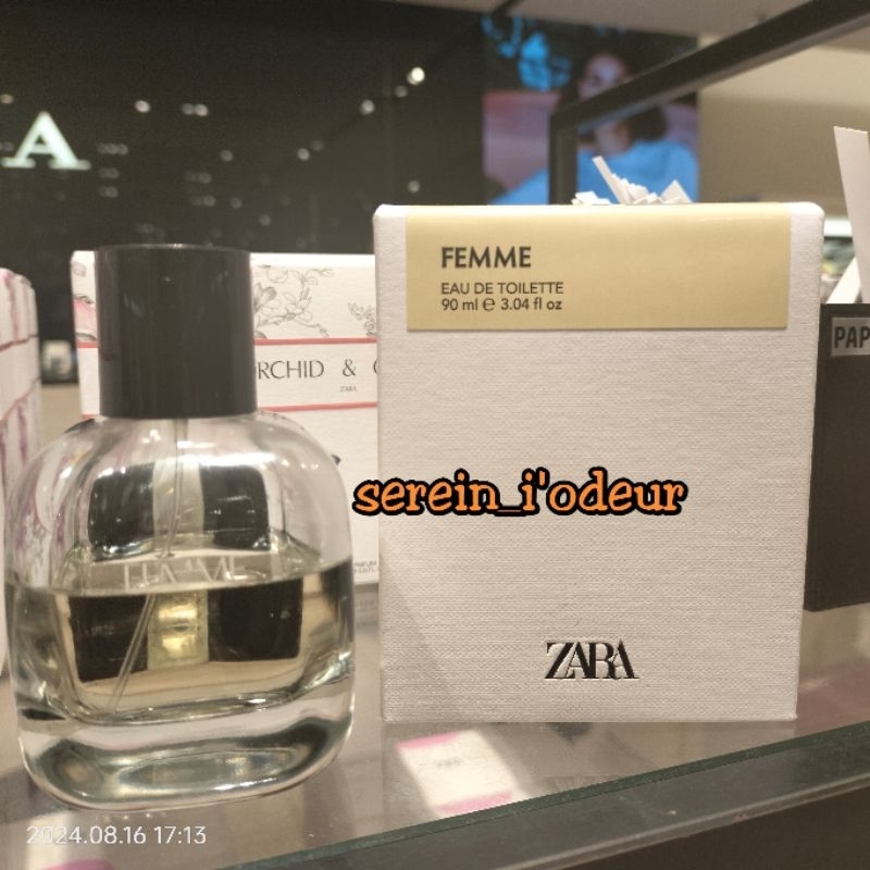 PARFUM ZARA EDT FEMME 90ML
