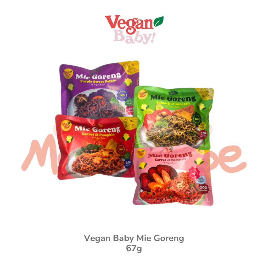 

Vegan Baby Mie Goreng Instant Noodle Vegetarian Rendah Gluten