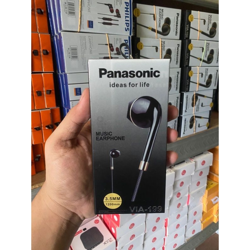 EARPHONE MUSIC PANASONIC VIA-199