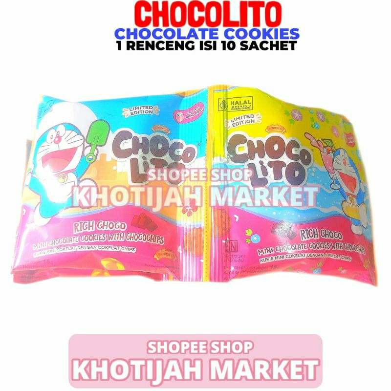 

Chocolito Rich Choco 1 Renceng Isi 10 Sachet 15 GR