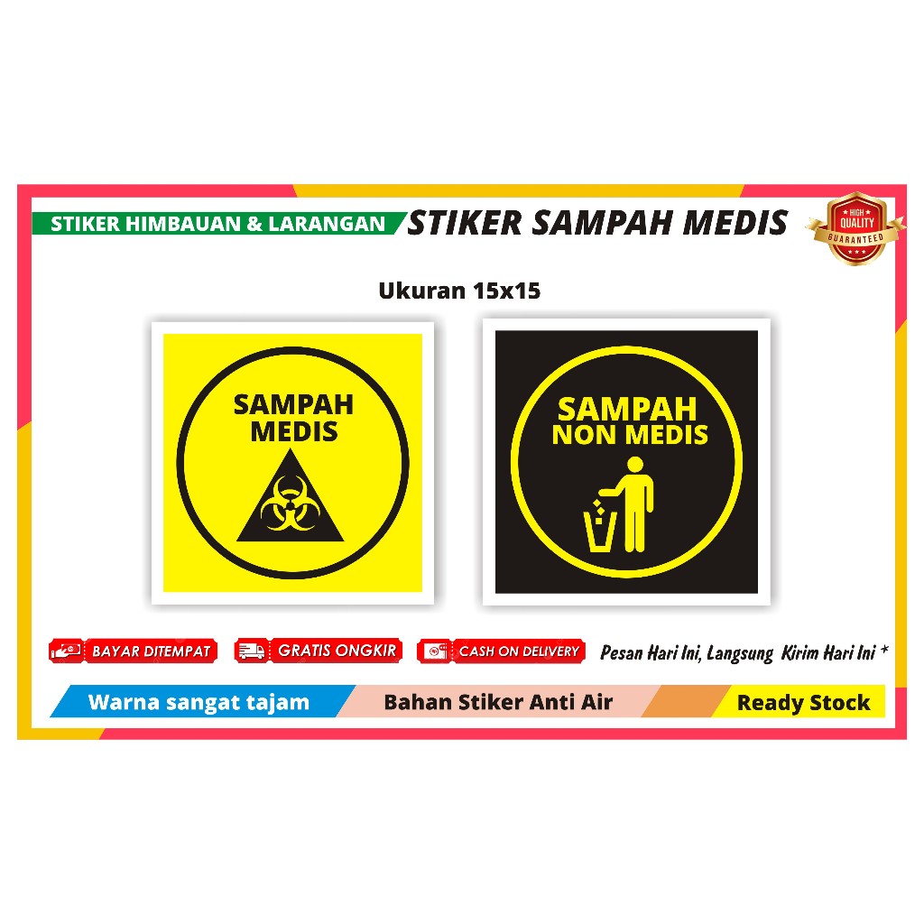 

STIKER SAMPAH MEDIS