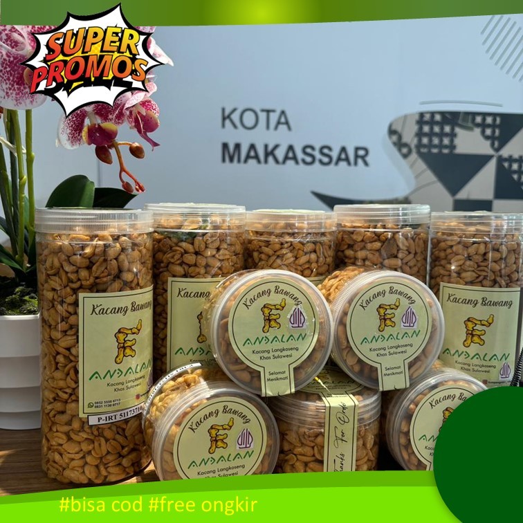 

Cemilan Grosir Kiloan Termurah Kacang Bawang