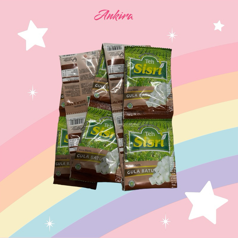 

TEH SISRI GULA BATU SACHET