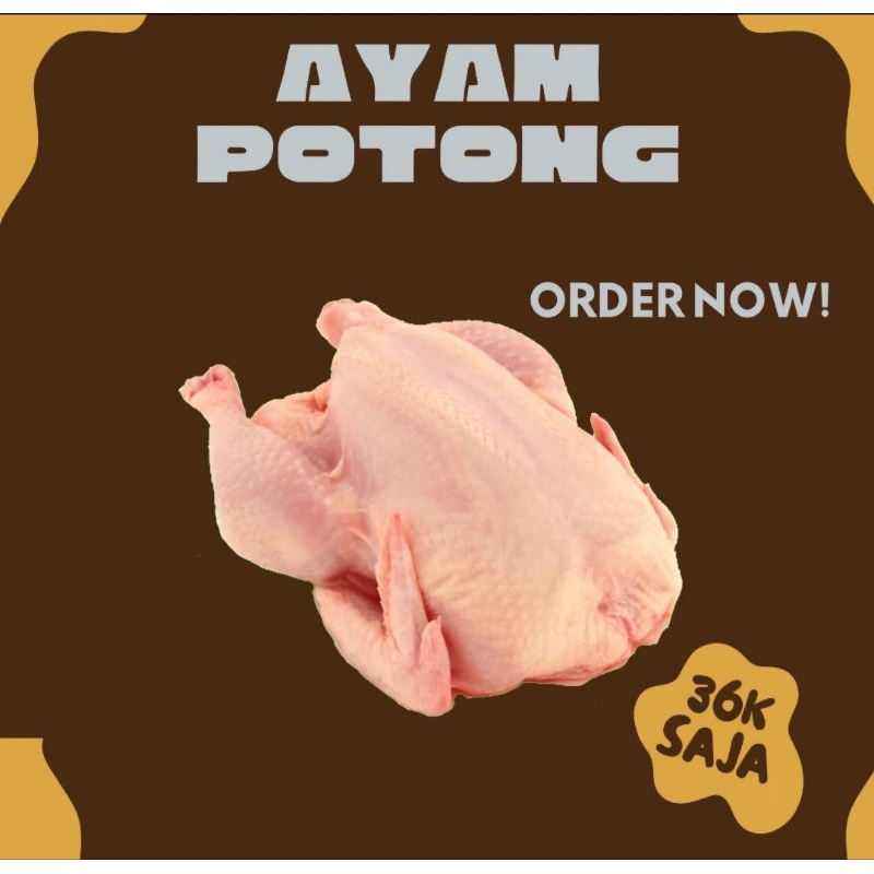 

AYAM POTONG SATU EKOR HALAL