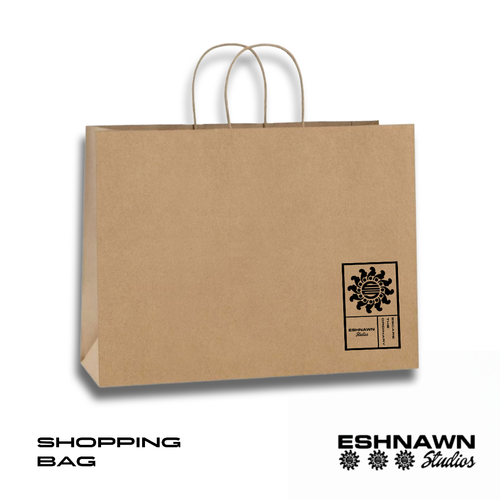 

Paper Bag - Shopping Bag Eshnawn Studios 33x15x27