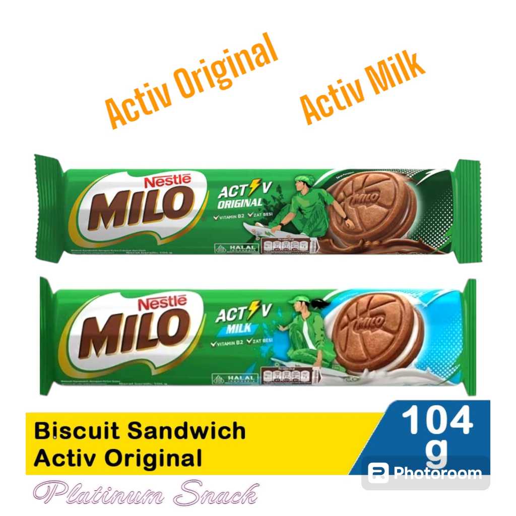 

Milo Biscuit Sandwich Roll | 1 @ 104 Gr | Nestle