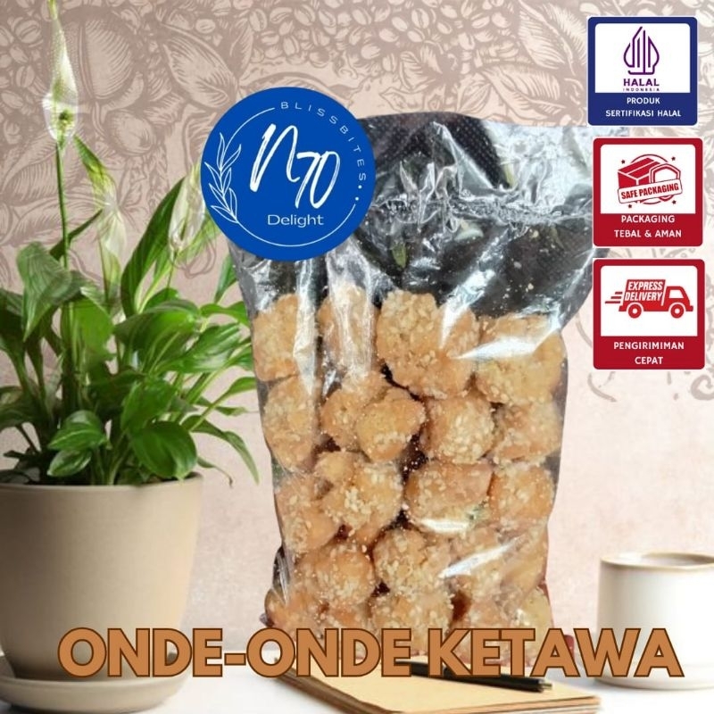 

N70-Delight - Roti/Onde-onde Ketawa - 200g - HALAL