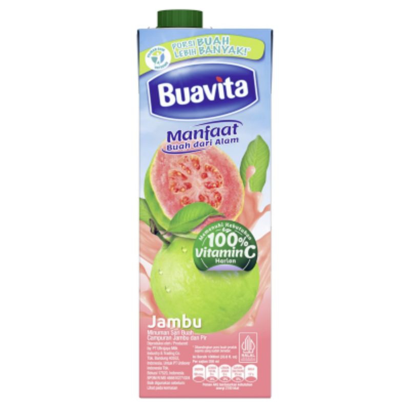 

Buavita Minuman Sari Buah Jambu 1000 ml