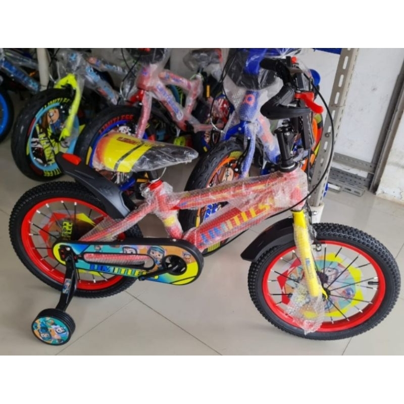 Sepeda Anak Sepeda BMX 16 inch LIMITLESS ( JARI-JARI MOTOR )