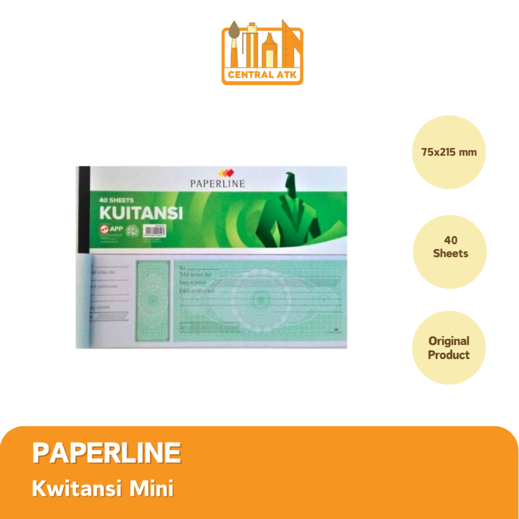 

BUKU KWITANSI KUITANSI PAPERLINE MINI