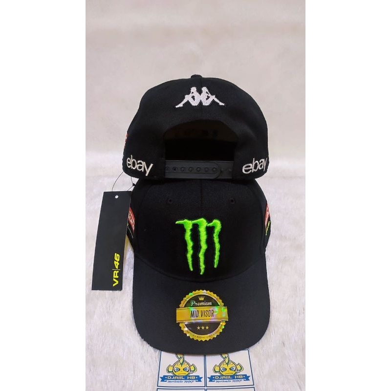 Topi Original VALENTINO ROSSI 46 PERTAMINA ENDURO MONSTER ENERGY 2024