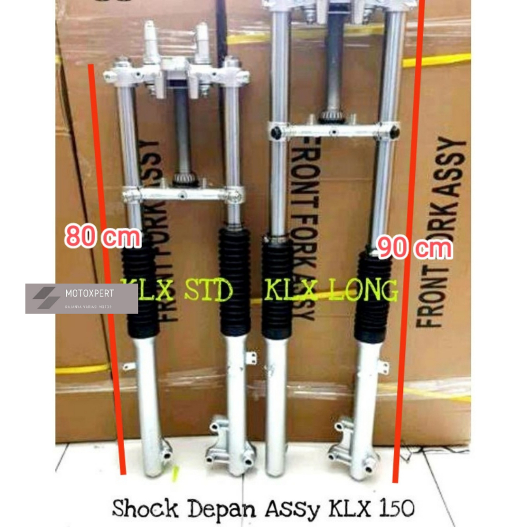SKOK SHOCK DEPAN KLX TELE SHORT RIDE IT shockbreaker ASSY KAWASAKI KLX 150 skok depan KLX SUPRA CRF 