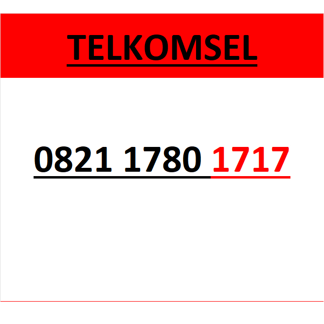 nomor cantik telkomsel simpati seri abab 1717 murah lengkap wn84 350