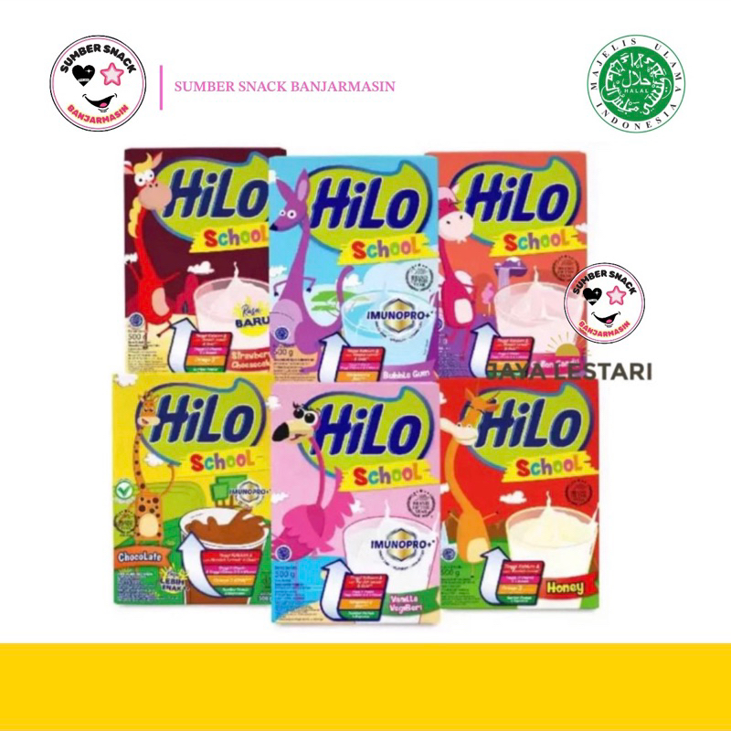 

Hilo School (250g) (3 Varian Rasa)