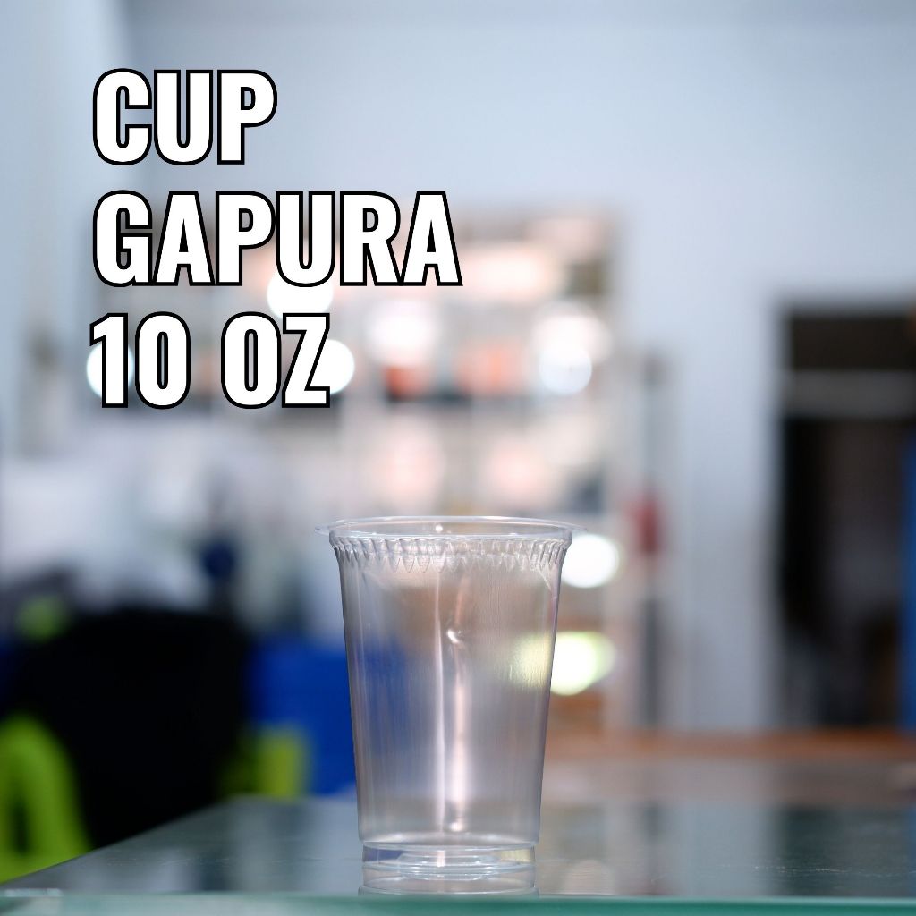 GELAS CUP GAPURA/GELAS PLASTIK GAPURA/GELAS MINUMAN 1 PACK