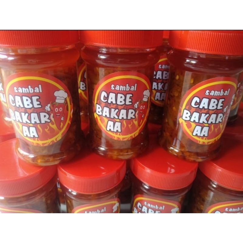 

Sambal Cabe Bakar AA Asli pontianak (Dijamin Bikin Nagih) tanpa Bahan Pengawet