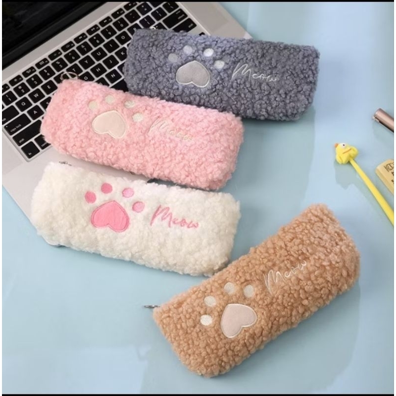 

Pencil Case Sleting Meow Bulu / Kotak Pensil Meow