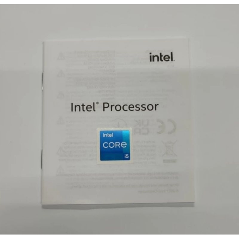Sticker Logo Intel Core I5 GEN12/13
