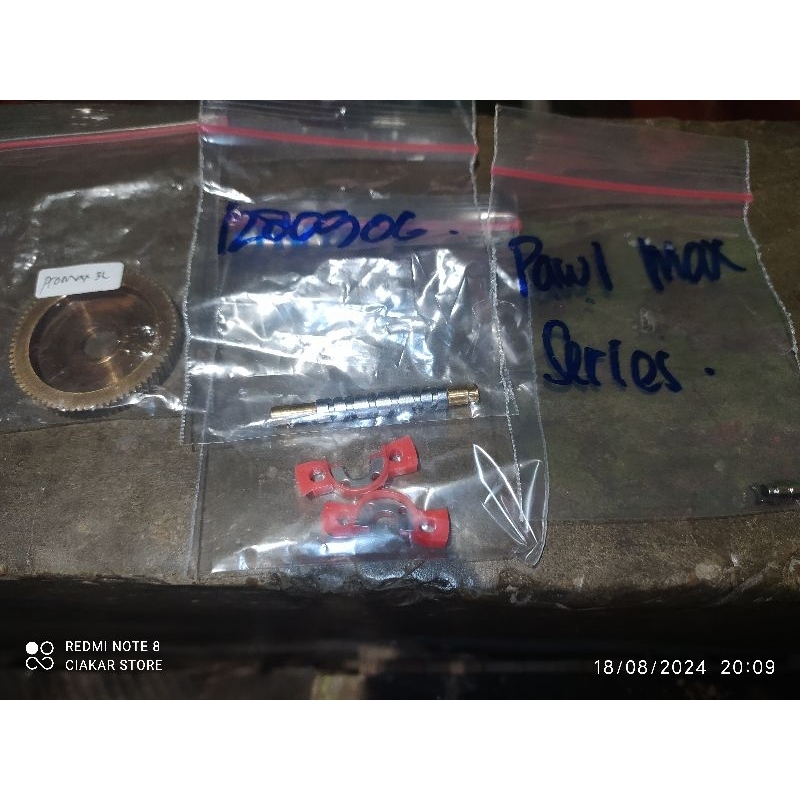 sparepart original abu Garcia promax3L handle kiri.