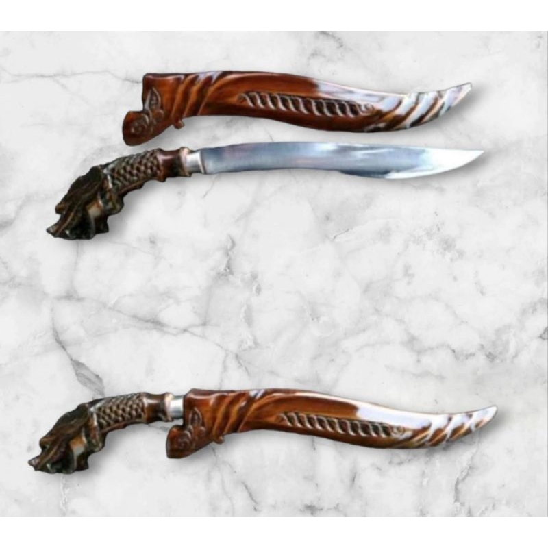 Pisau Sembelih/Pisau serbaguna/Pisau naga baja per asli cibatu terlaris