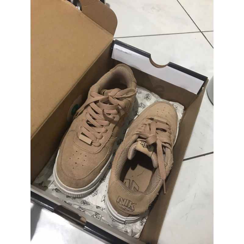 NIKE AIR FORCE 1 LOW SP LIGHT BROWN Boleh Nego