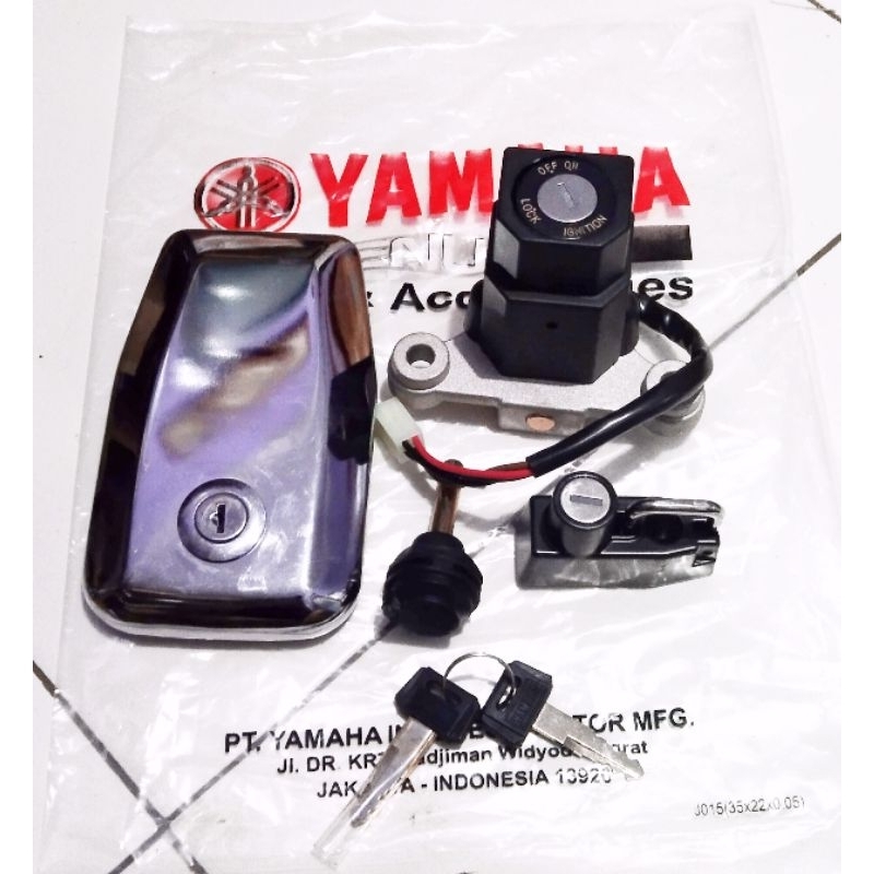 kunci kontak RX king old RX king cobra set tutup tangki kunci helm kunci tool box RX king old cobra