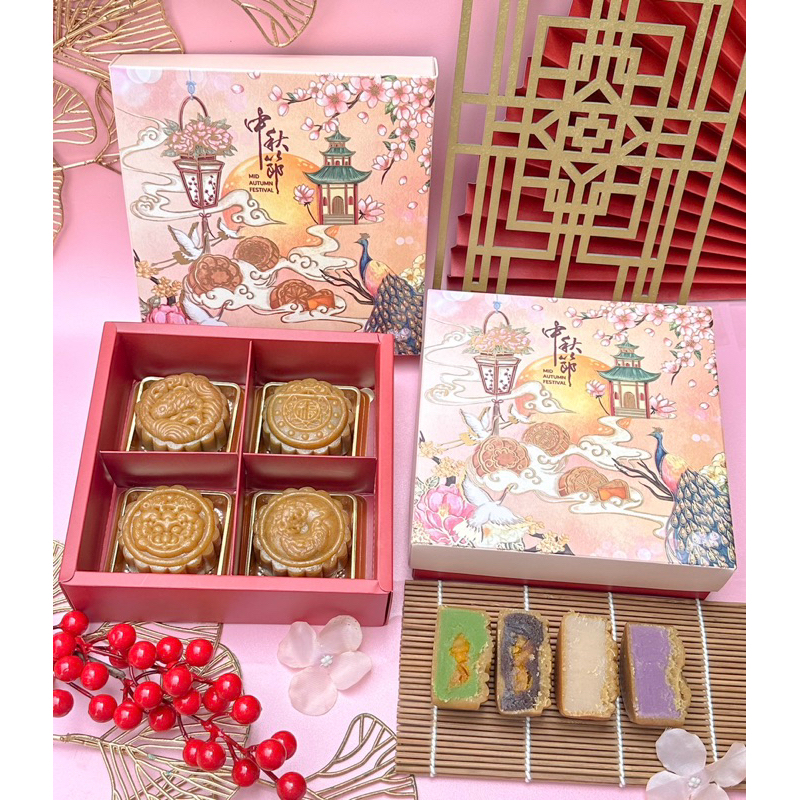 

FULL MOON SET Paket Mooncake Hampers Kue Bulan (Mini Mooncake)