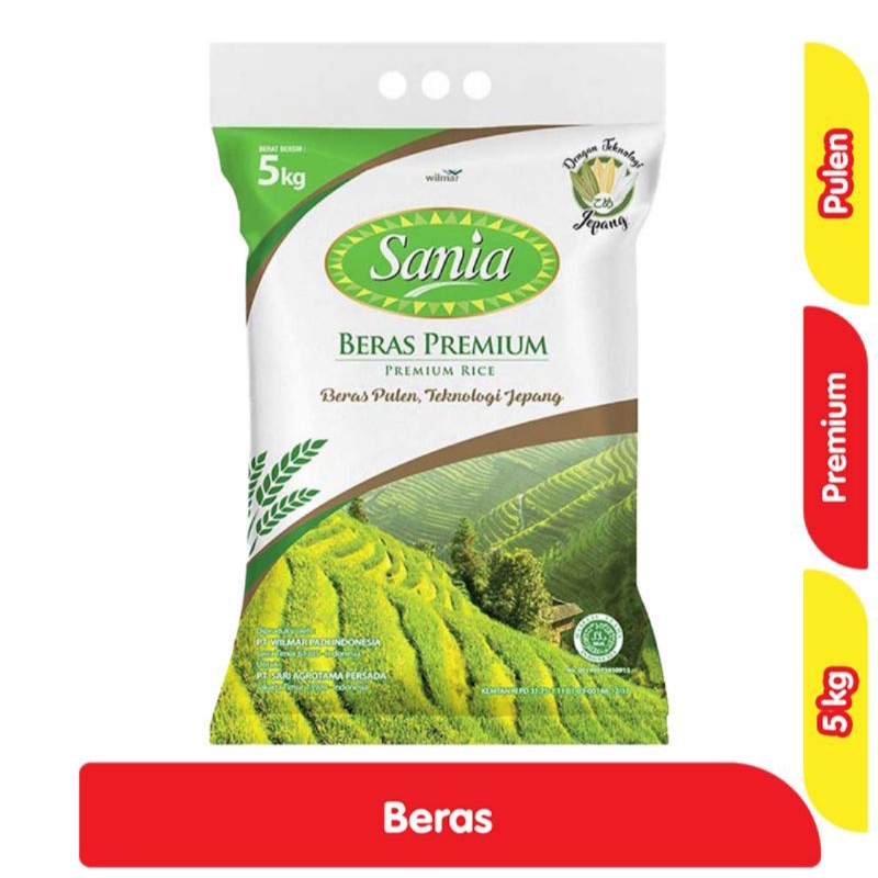 

Sania Beras Premium 5 Kg