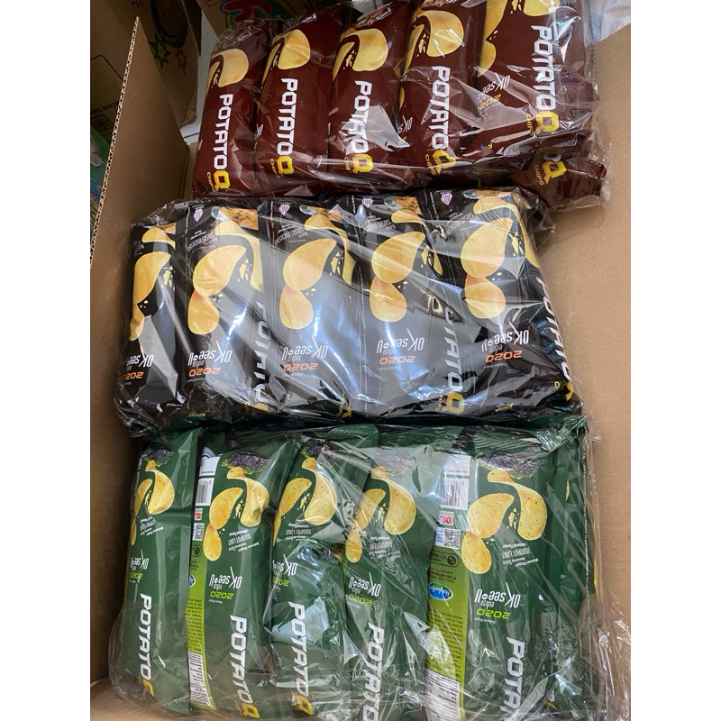 

POTATO Q CHIPPS 22GR(1pak isi 10 pcs)-KERIPIK KENTANG
