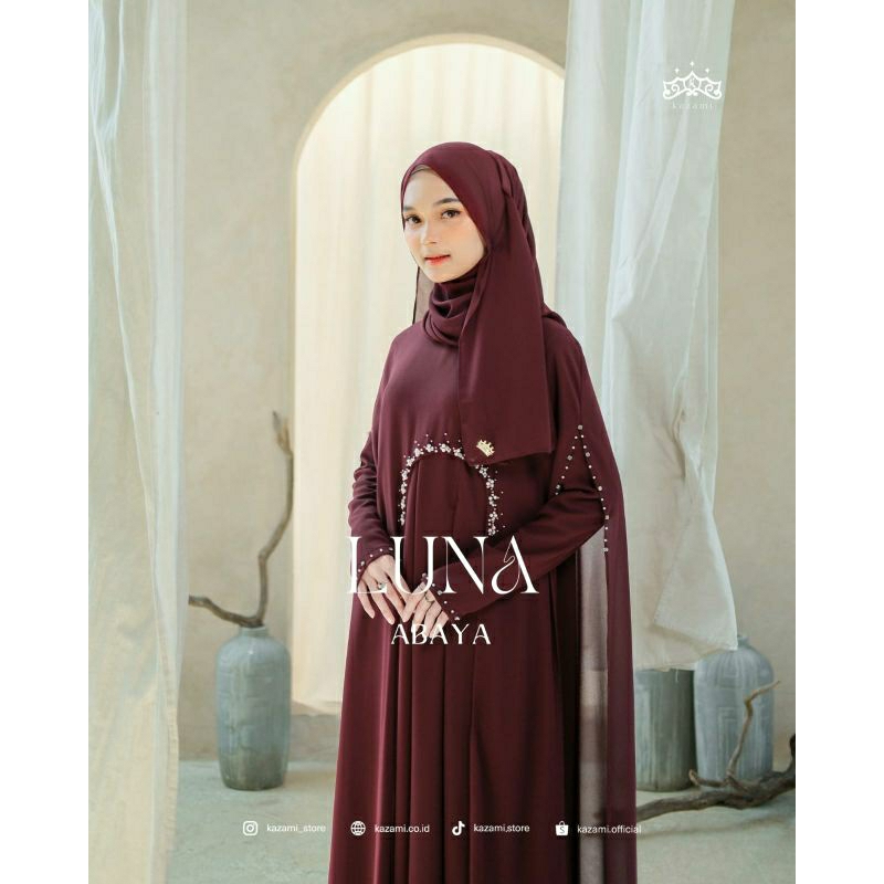 LUNA ABAYA Dress gamis ori kazami