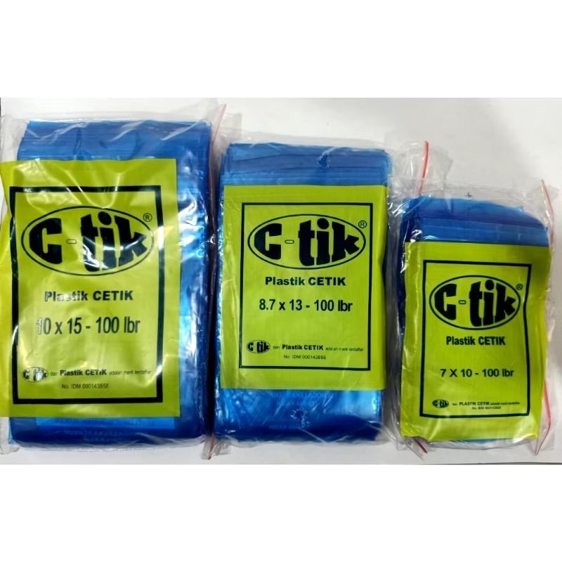Plastik Obat / Klip Obat / C-Tik