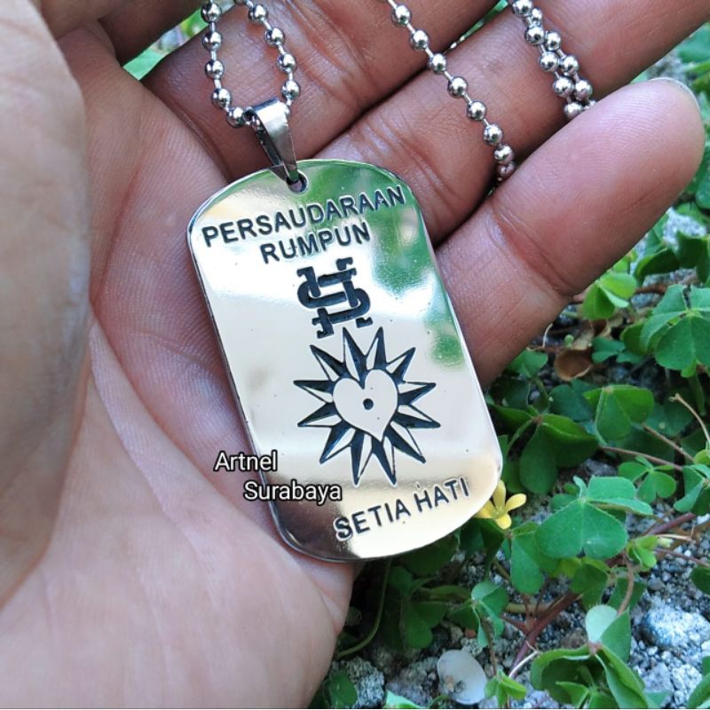PRSH Kalung Persaudaraan Rumpun Setia Hati Stainless Monel