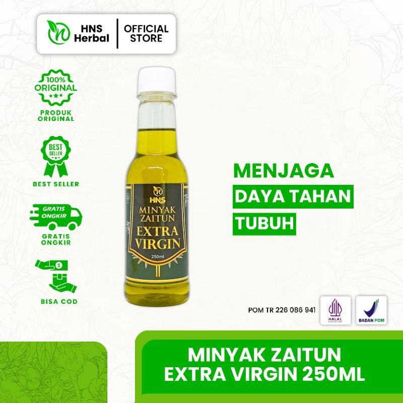 

HNS MINYAK ZAITUN EXTRAVIRGIN 250ML