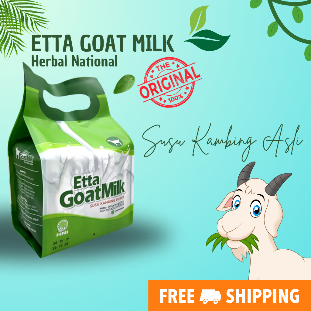

Susu Kambing Etawa - Etta Goat Milk Original Menyembuhkan Asma HNI HPAI