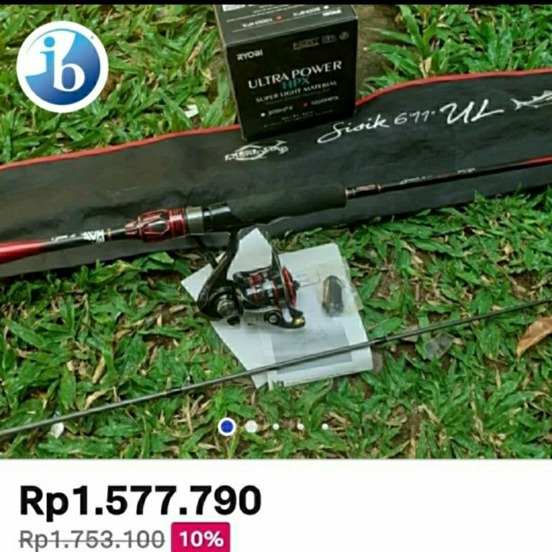 Combo UL set RN Sisik 611 gen 2 - Ryobi Ultra Power HPX