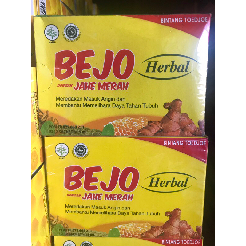 

BEJO HERBAL DENGAN JAHE MERAH