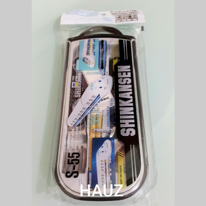 Sendok Garpu Sumpit Anak Shinkansen Sanrio Japan Original
