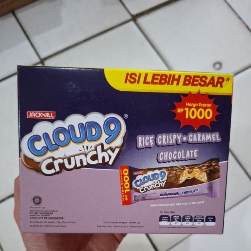 

Cloud 9 Crunch isi 24pcs