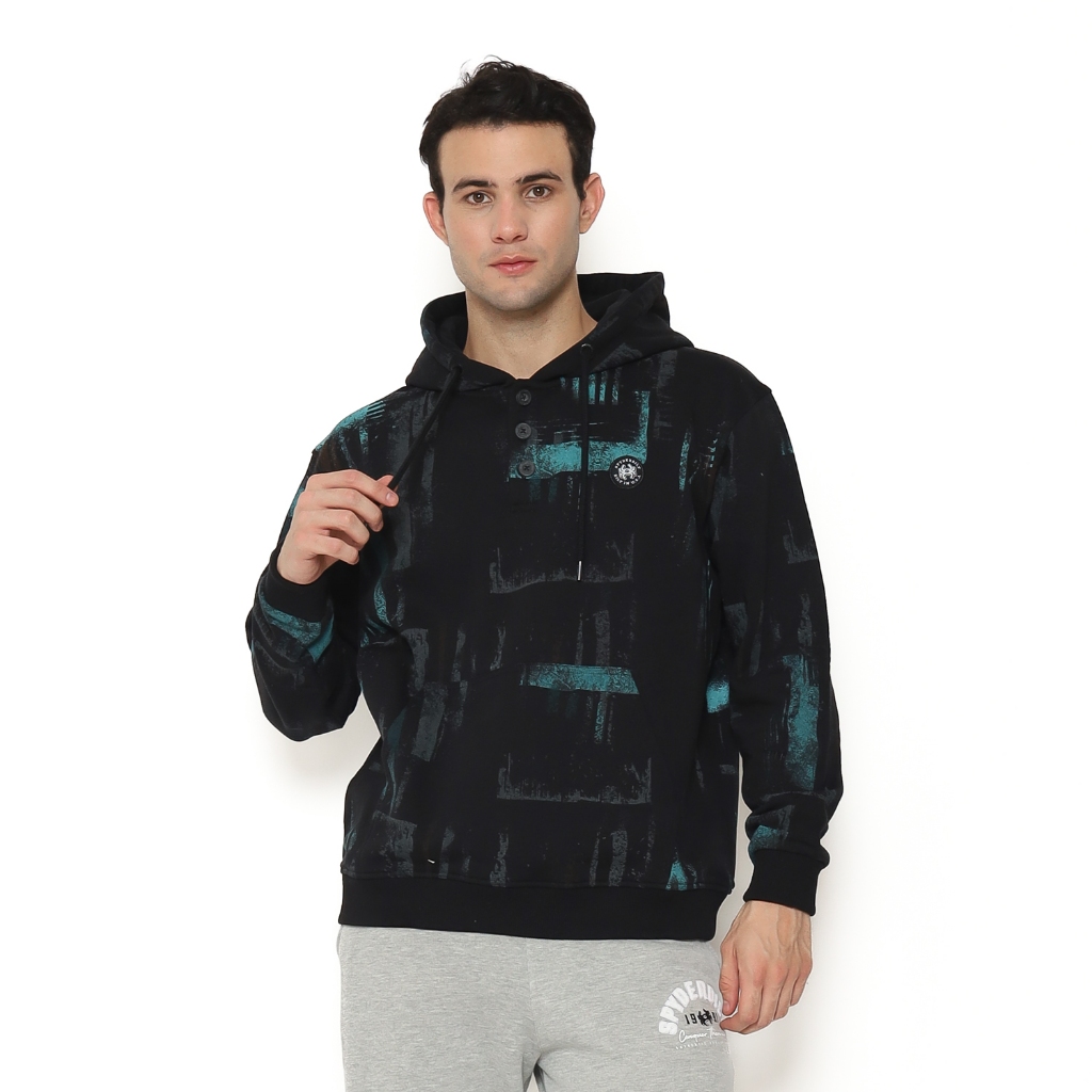 Spyderbilt Sweater Pria Rainbow Men Hoodie Planet Surf