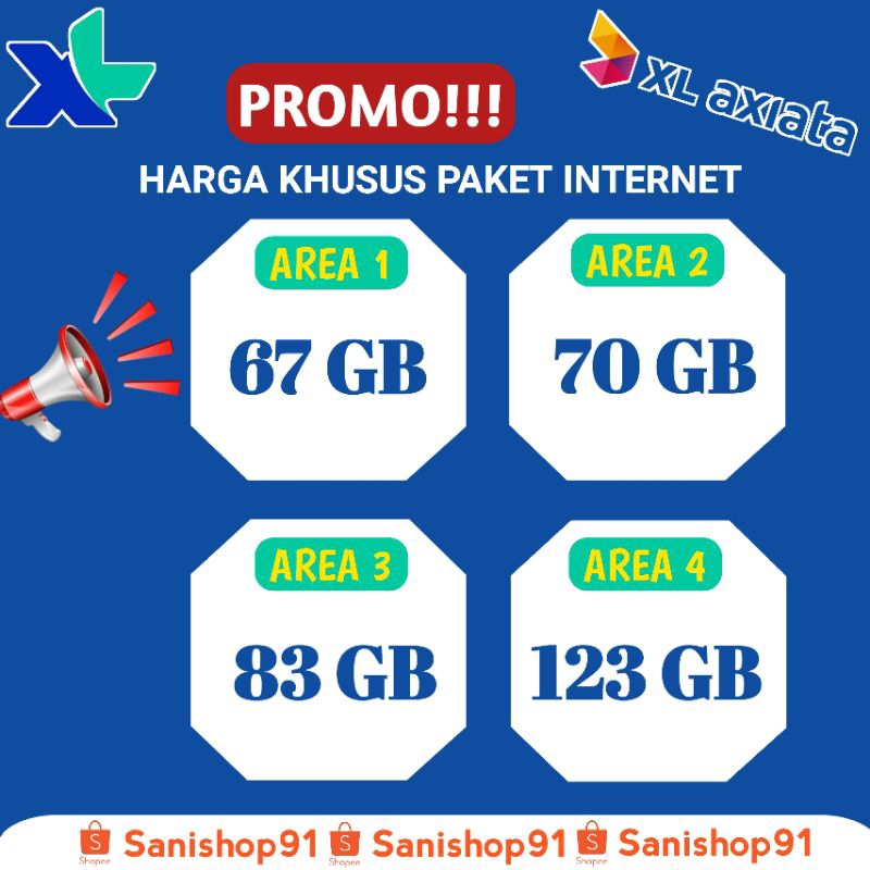 XL PROMO MURAH