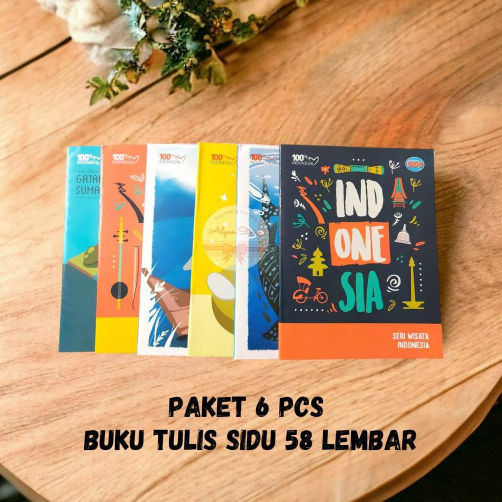 

Buku Tulis SIDU Sinar Dunia 38 58 lembar PERPACK 6PYSS727